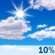 Partly cloudy Partly cloudy